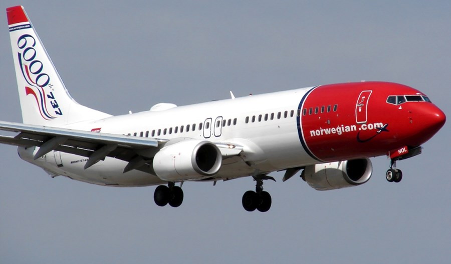 Rekordowy październik Norwegian Air. Najwięcej pasażerów od początku pandemii Rekordowy październik Norwegian Air. Najwięcej pasażerów od początku pandemii
