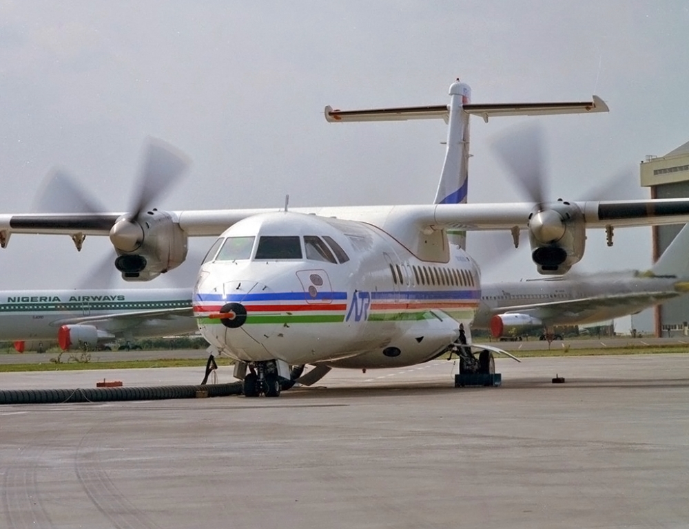 ATR 42-300 po pierwszym locie technicznym