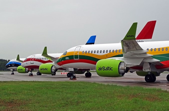 Sześć nowych tras airBaltic w 2021 roku. Więcej lotów z Rygi do Paryża, Rzymu i Barcelony