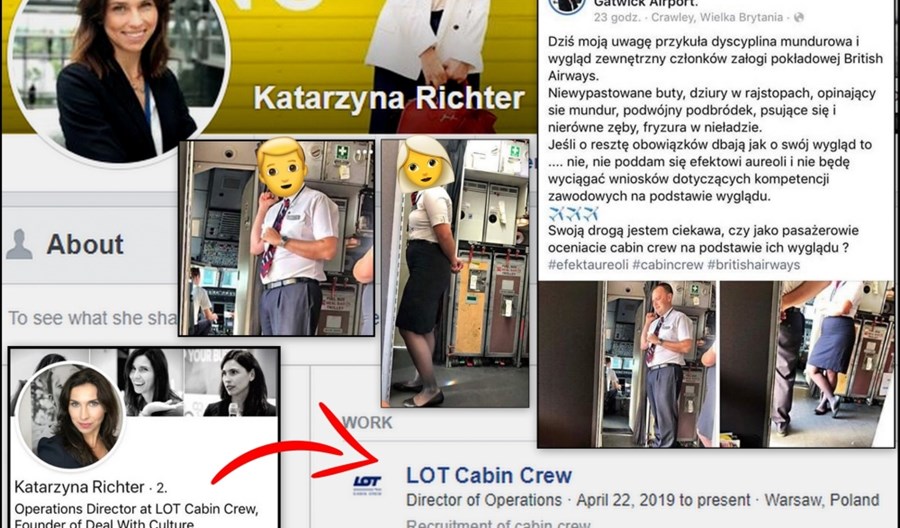 „Nierówne zęby, fryzura w nieładzie…”. Dyrektorka LOT Cabin Crew o wyglądzie załóg British Airways „Nierówne zęby, fryzura w nieładzie…”. Dyrektorka LOT Cabin Crew o wyglądzie załóg British Airways