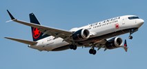Boeing 737 MAX linii Air Canada miał problem z silnikiem i lądował awaryjnie