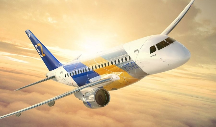 Embraer E175-E2 poleci jeszcze w tym roku Embraer E175-E2 poleci jeszcze w tym roku