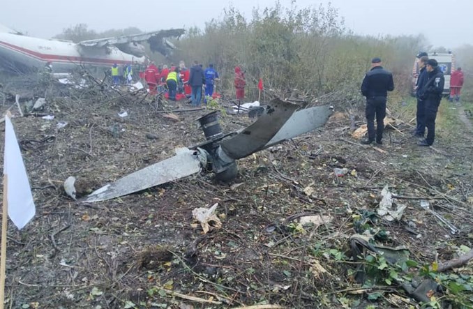 Wypadek Antonowa-12 na Ukrainie