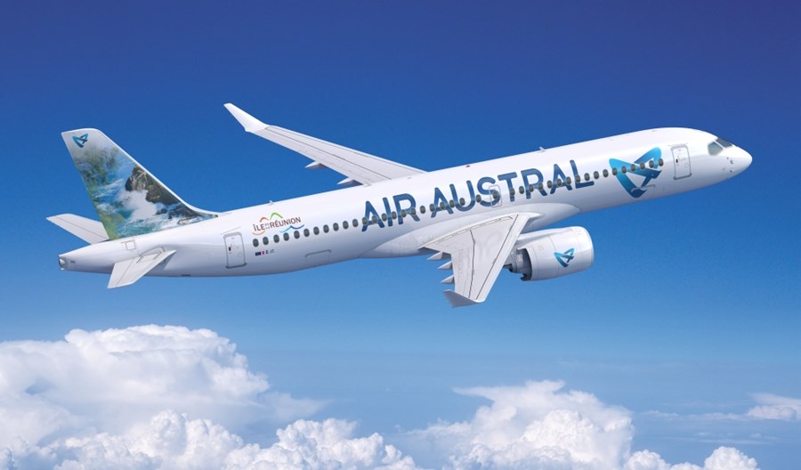 Airbus i Air Austral zawarły umowę na trzy Airbusy A220 Airbus i Air Austral zawarły umowę na trzy Airbusy A220