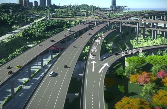 Shenzhen: Nowoczesne projektowanie drogi na lotnisko