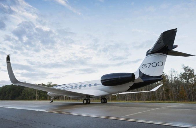 Gulfstream pokazuje G700. Pierwsze dostawy w 2022
