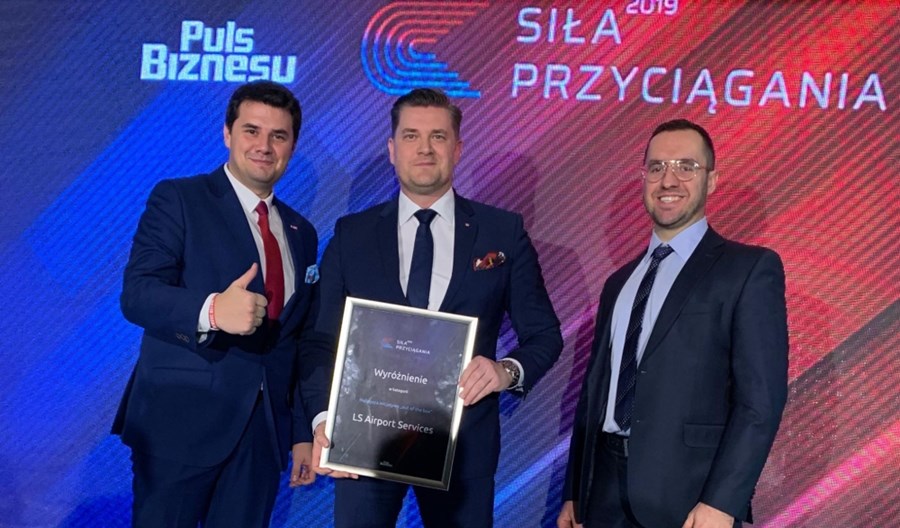 Schody do Twojej Kariery LS Airport Services wyróżnione w konkursie „Siła Przyciągania 2019”! Schody do Twojej Kariery LS Airport Services wyróżnione w konkursie „Siła Przyciągania 2019”!