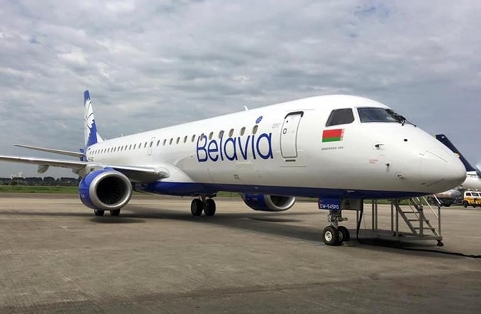 Belavia odebrała kolejnego embraera E195