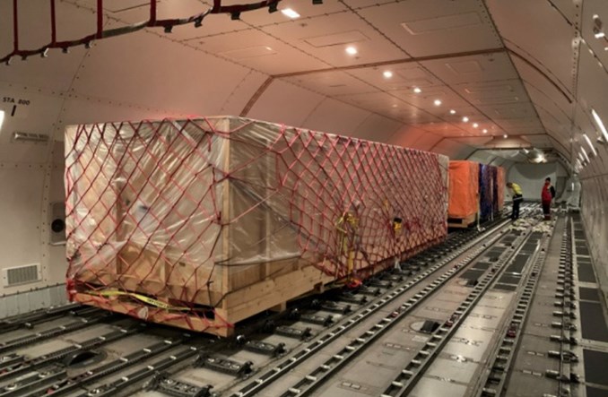 Frachtowce B747 dostarczyły części do australijskiej elektrowni