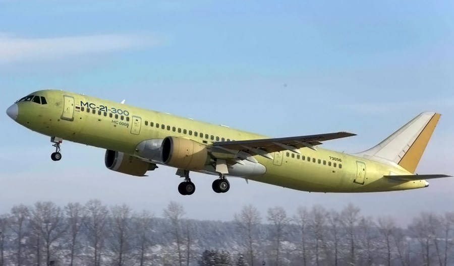 Irkut: Czwarty MC-21 wykonał pierwszy lot Irkut: Czwarty MC-21 wykonał pierwszy lot