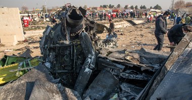 Katastrofa samolotu UIA. Rząd Ukrainy: Prawdopodobną przyczyną rakieta Tor [godz. 12:00]