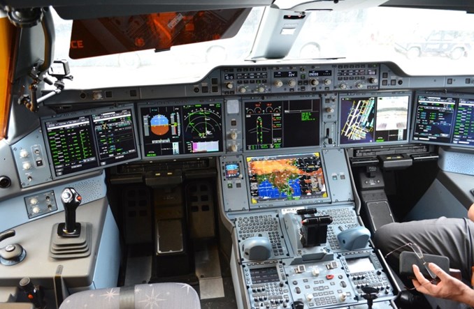 Airbus zaprojektował specjalną osłonę na panel kontrolny