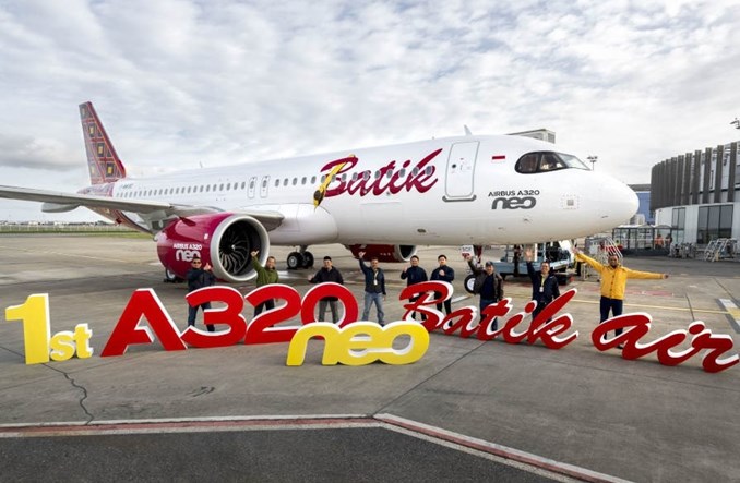Batik Air odebrały pierwszego Airbusa A320neo