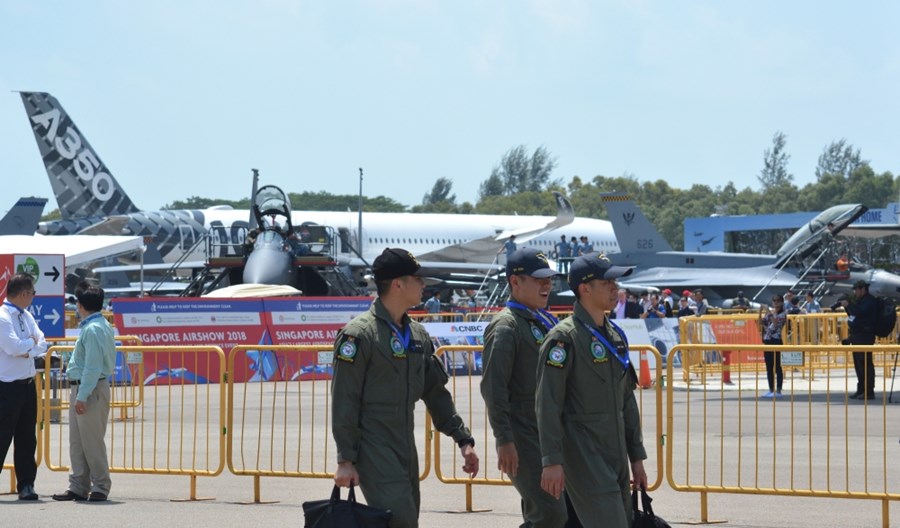 Singapore Airshow w cieniu epidemii koronawirusa z Wuhan Singapore Airshow w cieniu epidemii koronawirusa z Wuhan