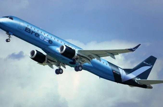 Inauguracja Breeze Airways odłożona na 2021 rok