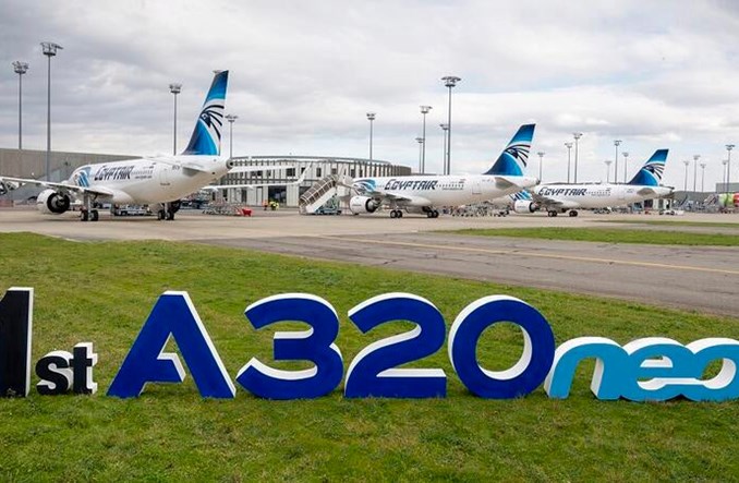EgyptAir odebrał pierwszego airbusa A320neo