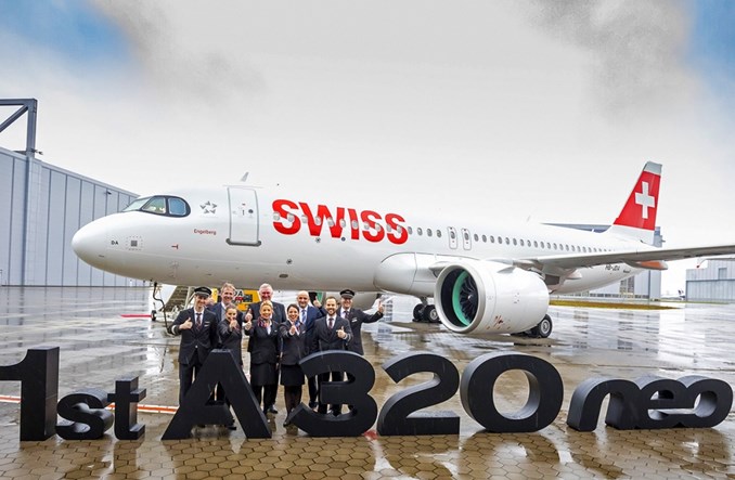 Swiss odebrał pierwszego airbusa A320neo