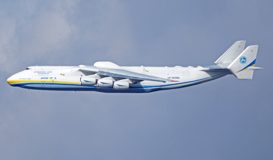 An-225 "Mrija" wrócił do lotów po dziesięciu miesiącach przerwy An-225 "Mrija" wrócił do lotów po dziesięciu miesiącach przerwy