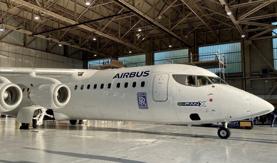 Airbus i Rolls-Royce kończą hybrydowo-elektryczny program E-Fan X