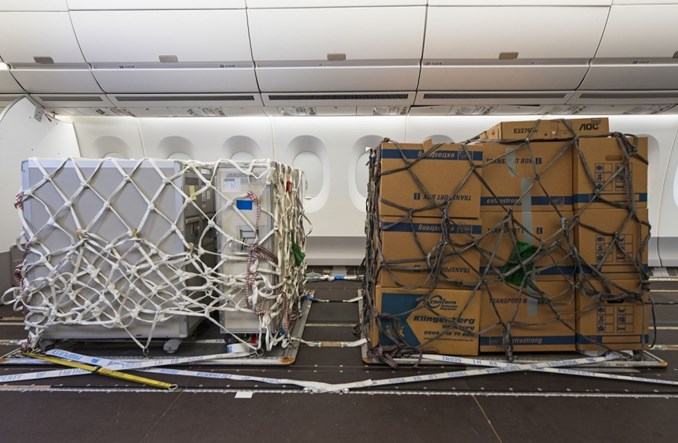 Airbus opracował rozwiązanie dla samolotów szerokokadłubowych do operacji cargo podczas pandemii COVID-19