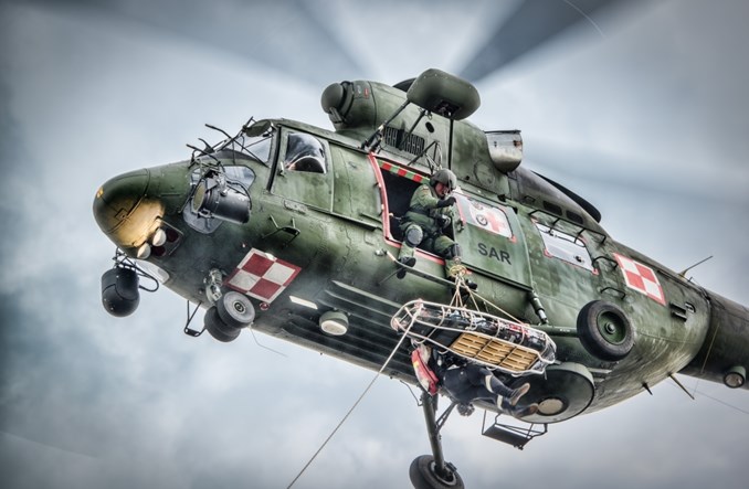 Wojskowe ratownicze śmigłowce i PAŻP wsparciem LPR w walce z koronawirusem