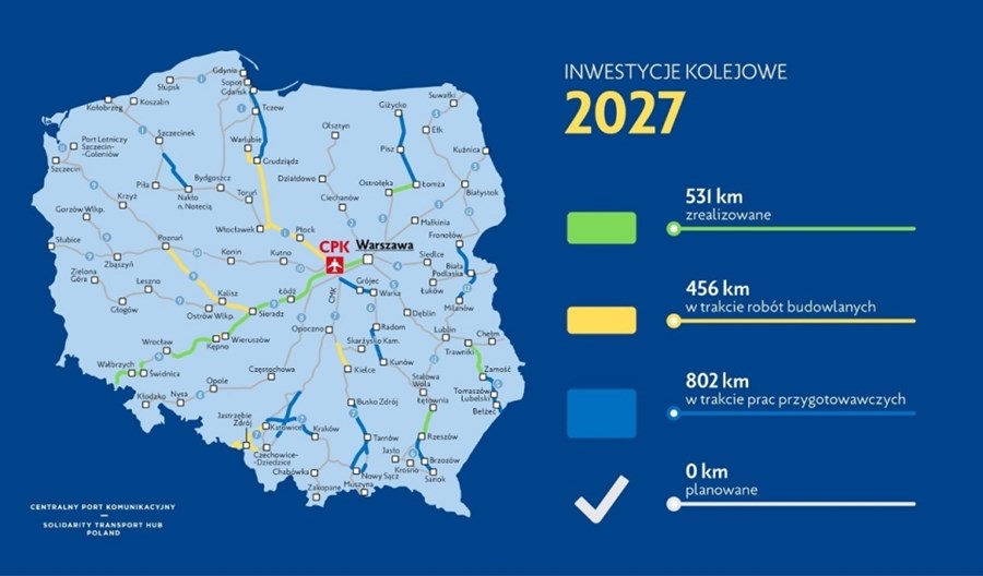 Szybka kolej i nowy tramwaj. Inwestycje transportowe CPK dla Łodzi Szybka kolej i nowy tramwaj. Inwestycje transportowe CPK dla Łodzi