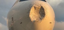 Nowy Jork: A319 wylądował z uszkodzonym nosem