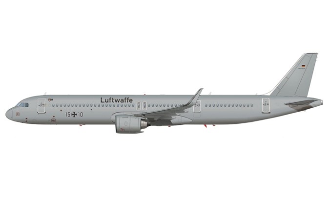 Lufthansa Technik wyposaży dwa nowe airbusy A321neoLR dla Luftwaffe