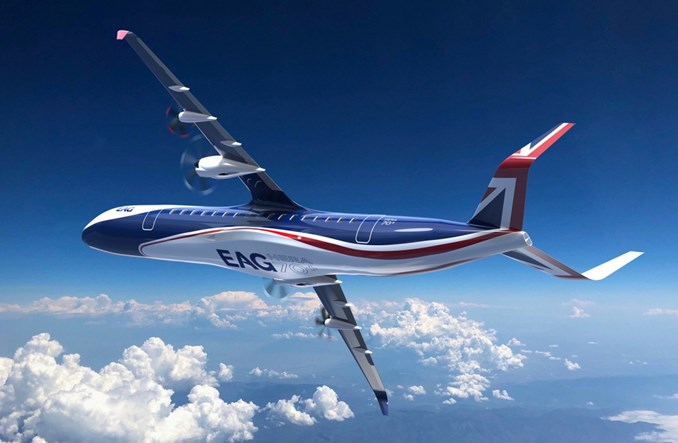 Electric Aviation Group: Pierwszy na świecie hybrydowo-elektryczny samolot dla 70 pasażerów