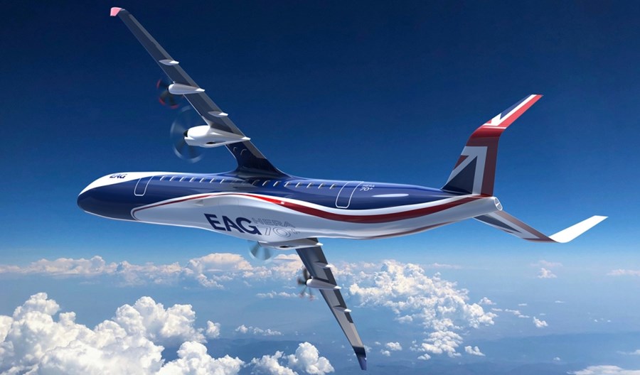 Electric Aviation Group: Pierwszy na świecie hybrydowo-elektryczny samolot dla 70 pasażerów Electric Aviation Group: Pierwszy na świecie hybrydowo-elektryczny samolot dla 70 pasażerów