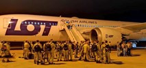 Dreamliner PLL LOT wylądował z misją ratunkową w Bejrucie