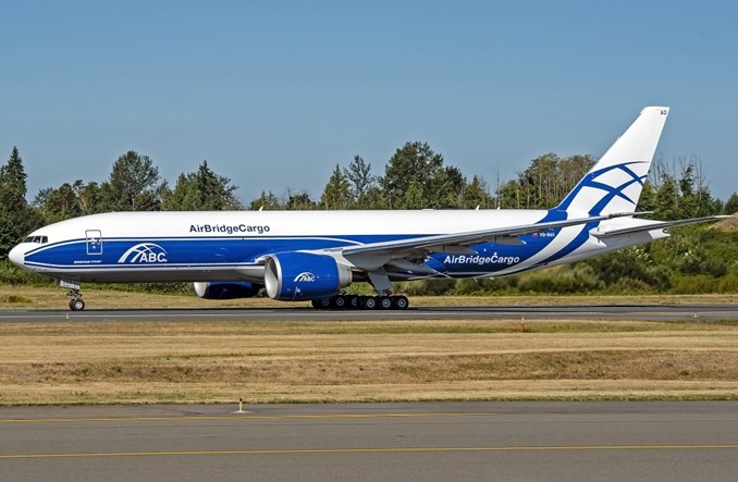 Flota AirBridgeCargo wzbogaciła się o nowego boeinga B777F
