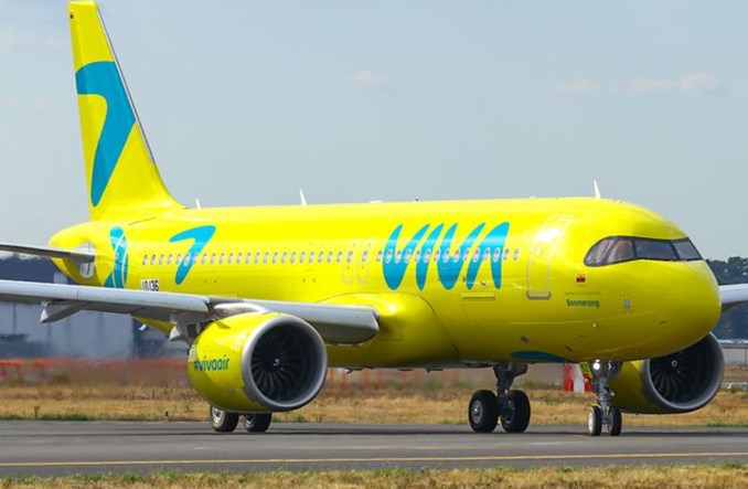 Nowy A320neo dla Viva Air Colombia z odważnym malowaniem