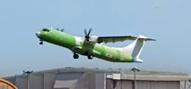 ATR: Regionalny frachtowiec 72-600F odbył swój pierwszy lot
