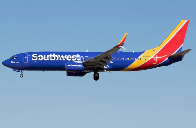 Siedem nowych tras Southwest Airlines z Florydy i Kalifornii