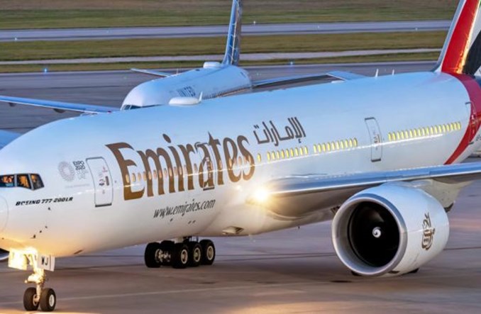 Emirates dodają kolejne dwie trasy i jest coraz bliżej 100