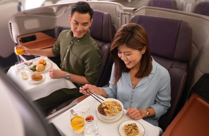Singapore Airlines otwierają restaurację w Airbusie A380