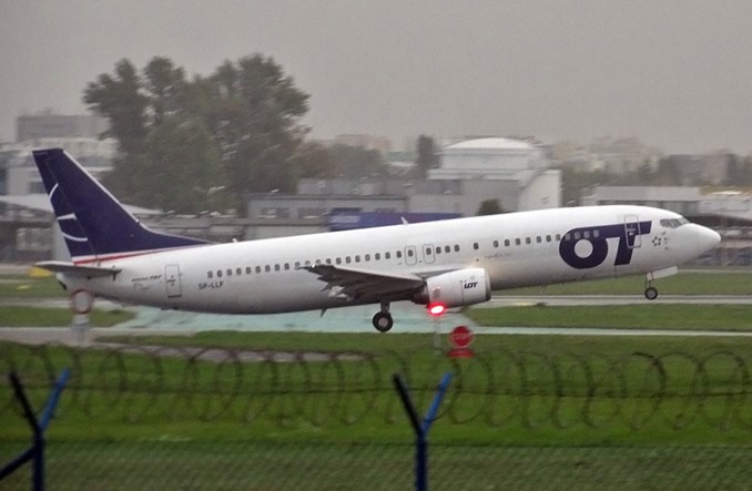 Ostatni B737-400 LOT-u (SP-LLF) odleciał na przebudowę do Shannon