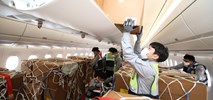 Asiana Airlines: Pierwsza konwersja kabiny A350 na cargo wg. biuletynu Airbusa zakończona