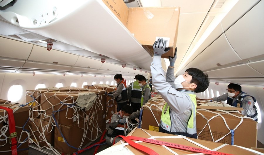 Asiana Airlines: Pierwsza konwersja kabiny A350 na cargo wg. biuletynu Airbusa zakończona Asiana Airlines: Pierwsza konwersja kabiny A350 na cargo wg. biuletynu Airbusa zakończona