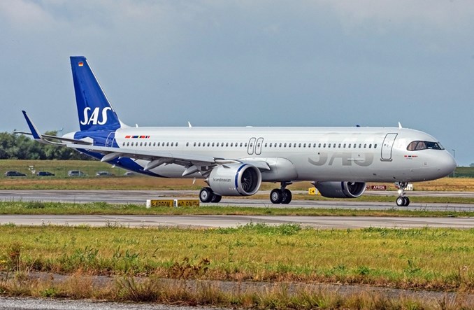Scandinavian odebrał pierwszego A321LR. Dostawa na biopaliwie