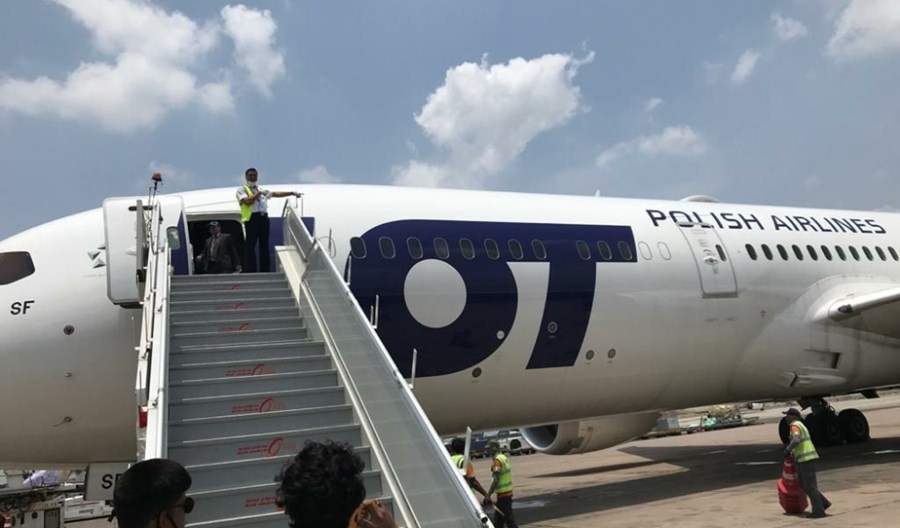 LOT. Przewozy ładunków rosną! Kolejne rekordowe cargo z Delhi LOT. Przewozy ładunków rosną! Kolejne rekordowe cargo z Delhi