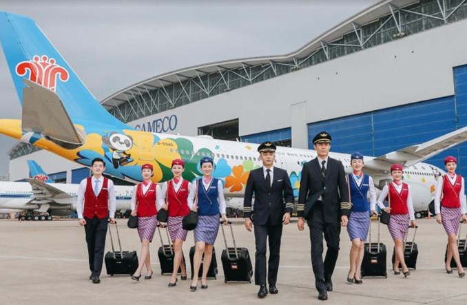 China Southern Airlines na plusie, Air China i China Eastern zmniejszają straty