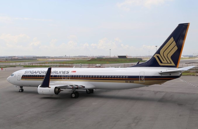 Singapore Airlines prezentują pierwszego we flocie Boeinga 737