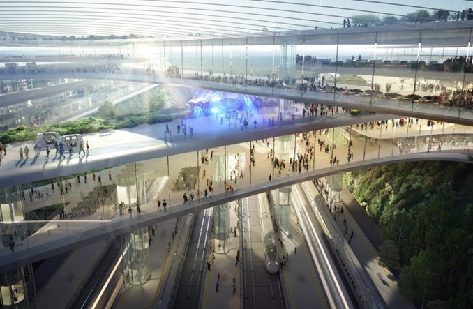 Jak będzie wyglądał dworzec kolejowy na CPK? Wild: Wybierzemy właściwy wariant