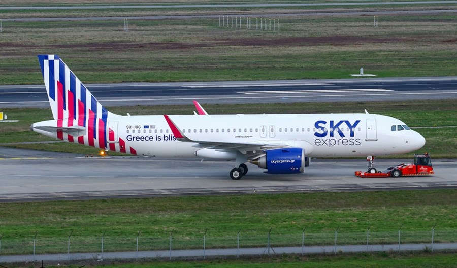 SKY express odebrały pierwszego A320neo SKY express odebrały pierwszego A320neo