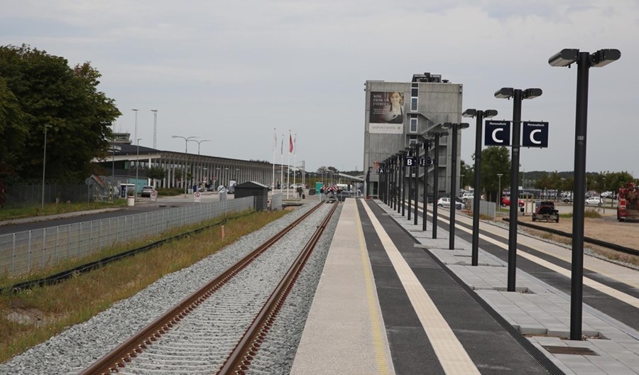 Dania: Kolej do lotniska Aalborg gotowa Dania: Kolej do lotniska Aalborg gotowa