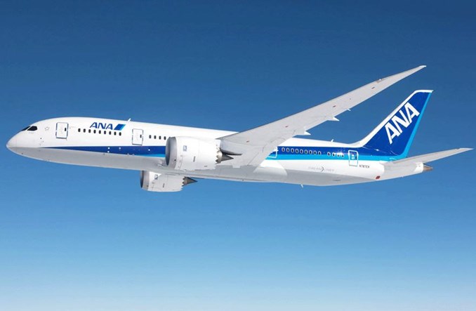 All Nippon Airways chcą się rozwijać dzięki nowym Dreamlinerom