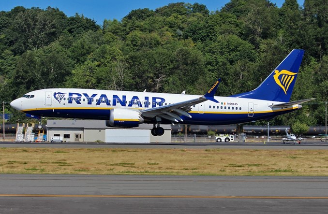 Ryanair zwiększa zamówienie boeingów 737 MAX o kolejne 75 maszyn