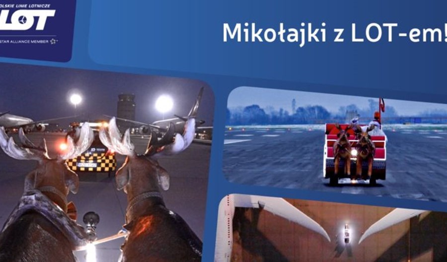 Mikołaj na lotnisku w Rzeszowie i choinka na polskim niebie! Mikołaj na lotnisku w Rzeszowie i choinka na polskim niebie!